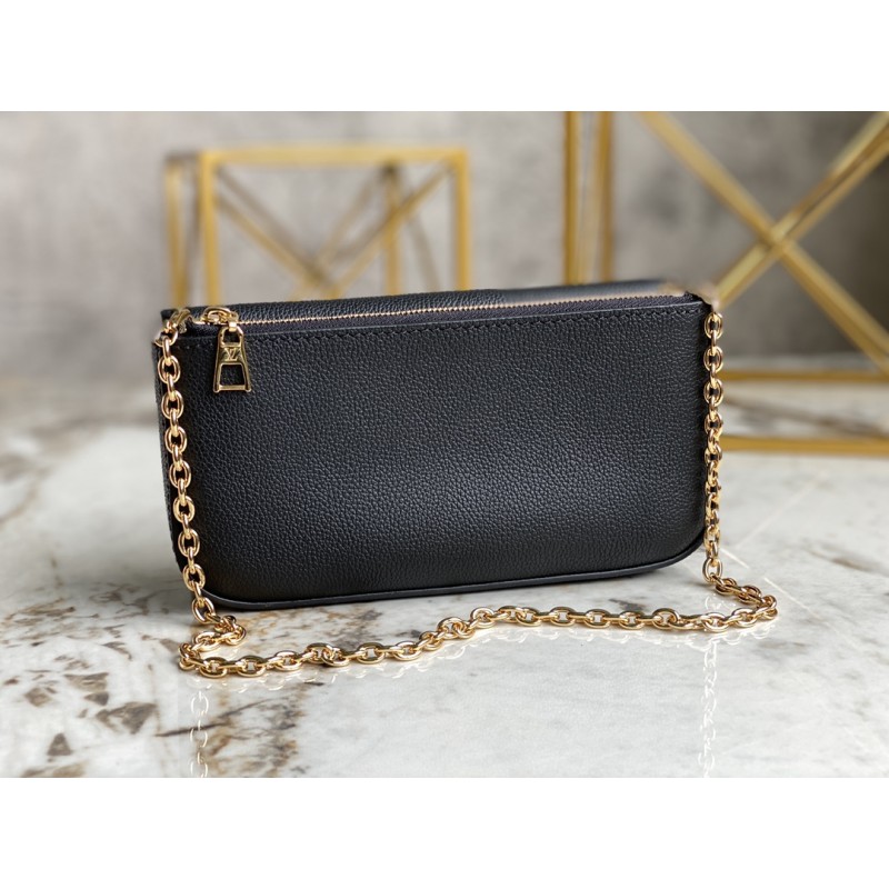 LouisVuitton M80898  LOCKME POUCH