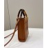 Fendi Mini Sunshine Shopper in brown leather