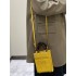 Fendi Mini Sunshine Shopper bag in yellow leather