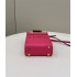 Fendi Mini Sunshine Shopper bag in pink leather