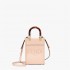 Fendi Mini Sunshine Shopper bag in pale pink leather