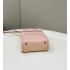 Fendi Mini Sunshine Shopper bag in pale pink leather