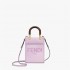 Fendi Mini Sunshine Shopper bag in purple leather