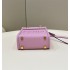 Fendi Mini Sunshine Shopper bag in purple leather