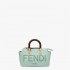 Fendi By The Way Mini Small Boston bag in mint green leather 