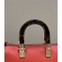 Fendi By The Way Mini Small Boston bag in red leather 