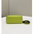Fendi By The Way Mini Small Boston bag in green leather 
