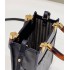 Fendi Mini Sunshine Shopper bag in black leather