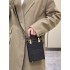 Fendi Mini Sunshine Shopper bag in black leather