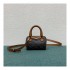 Celine Mini Boston Bag In Triomphe Canvas 195112