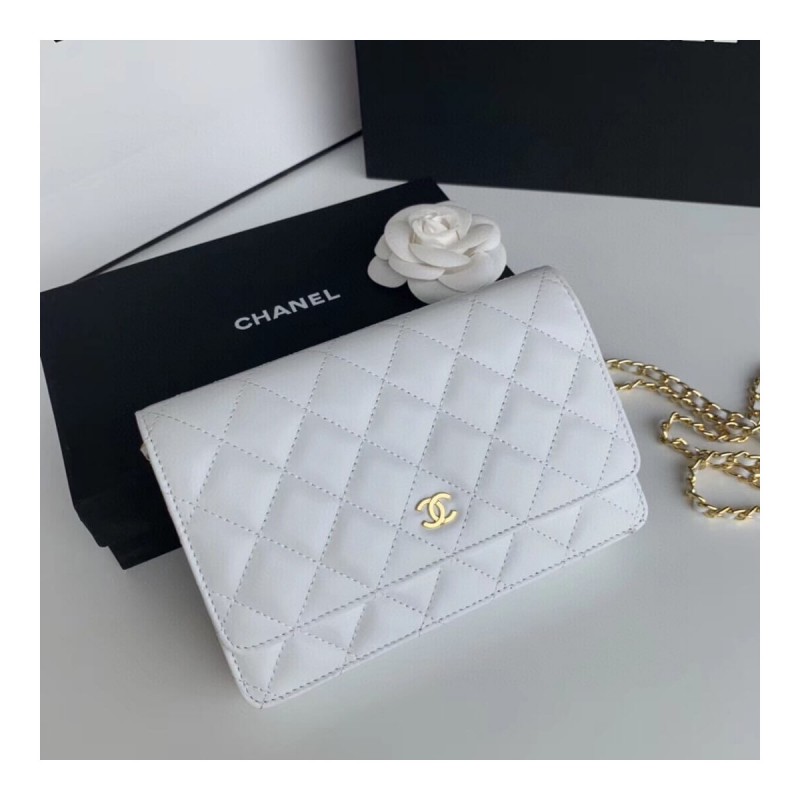 Chanel Classic Lambskin Wallet On Chain WOC AP0250