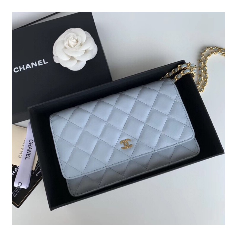 Chanel Classic Lambskin Wallet On Chain WOC AP0250