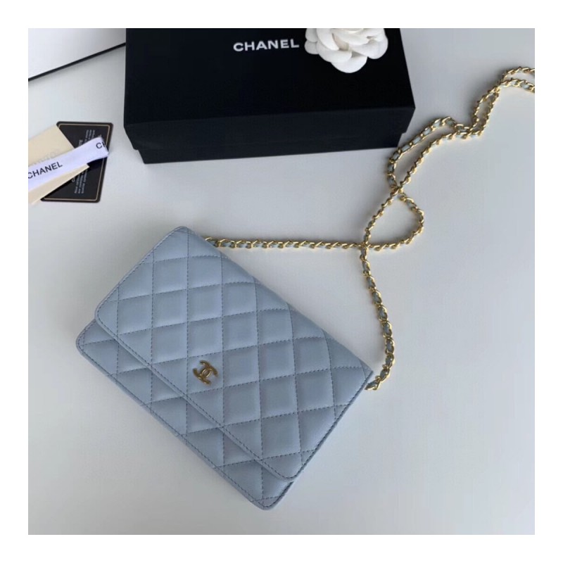 Chanel Classic Lambskin Wallet On Chain WOC AP0250