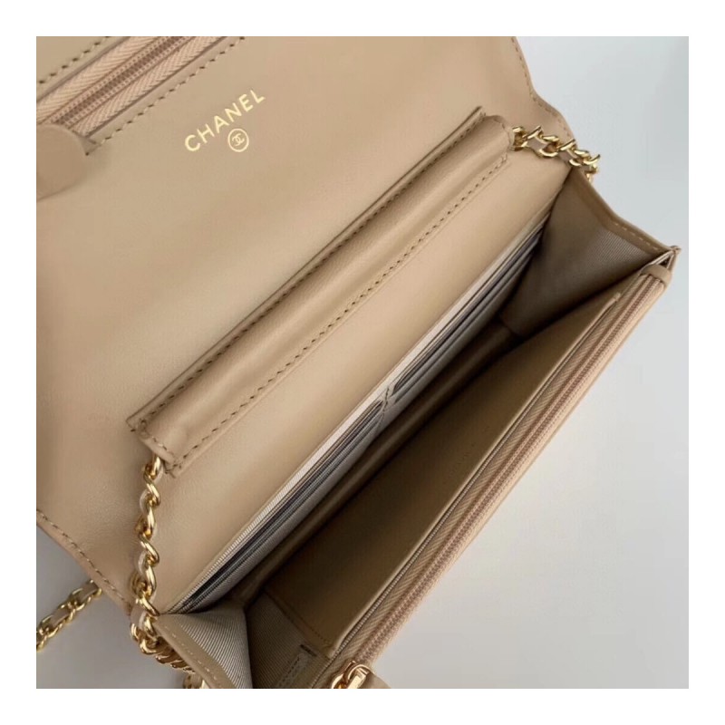 Chanel Classic Lambskin Wallet On Chain WOC AP0250