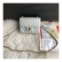 Chanel Chevron Caviar Leathe 17cm Classic Flap Bag 1115