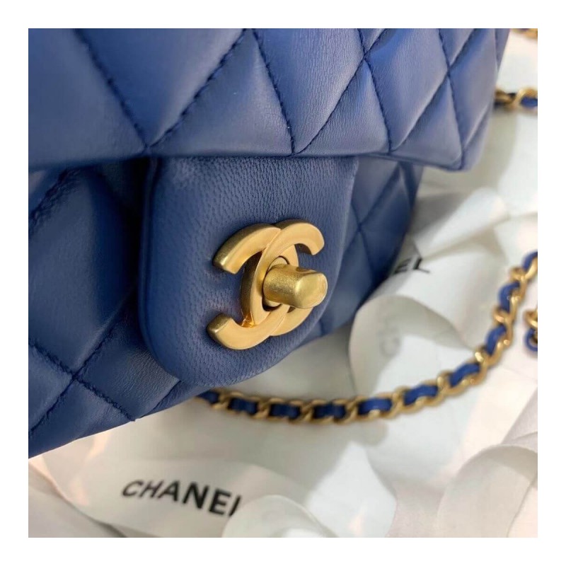 Chanel Lambskin Flap Bag AS1786