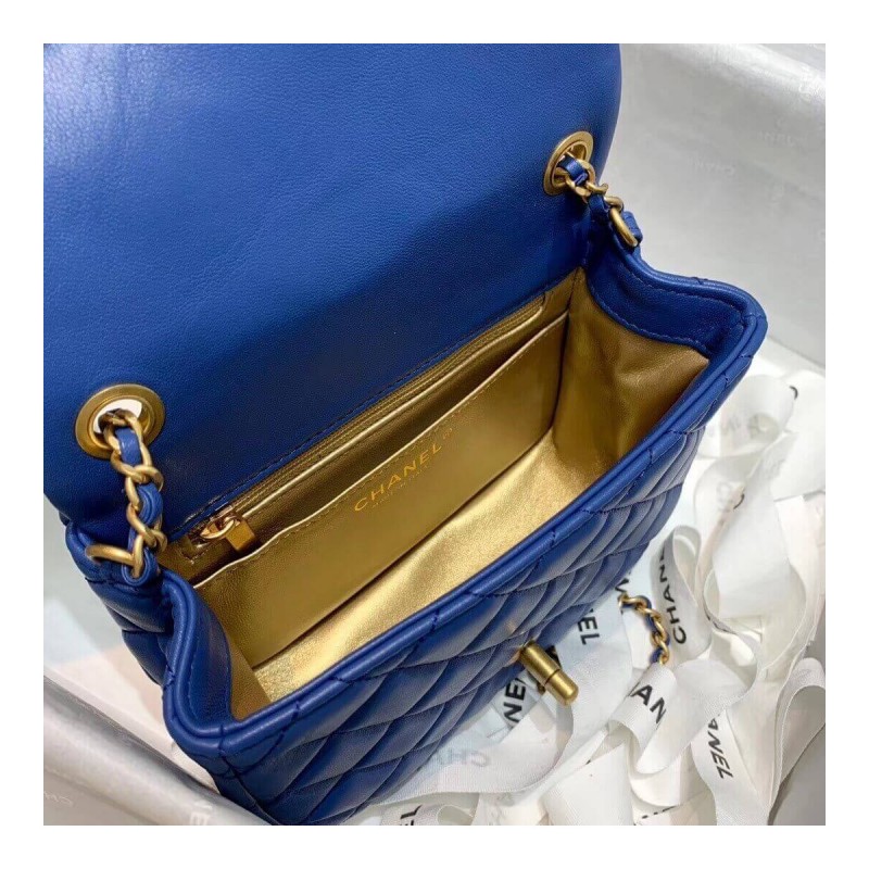 Chanel Lambskin Flap Bag AS1786