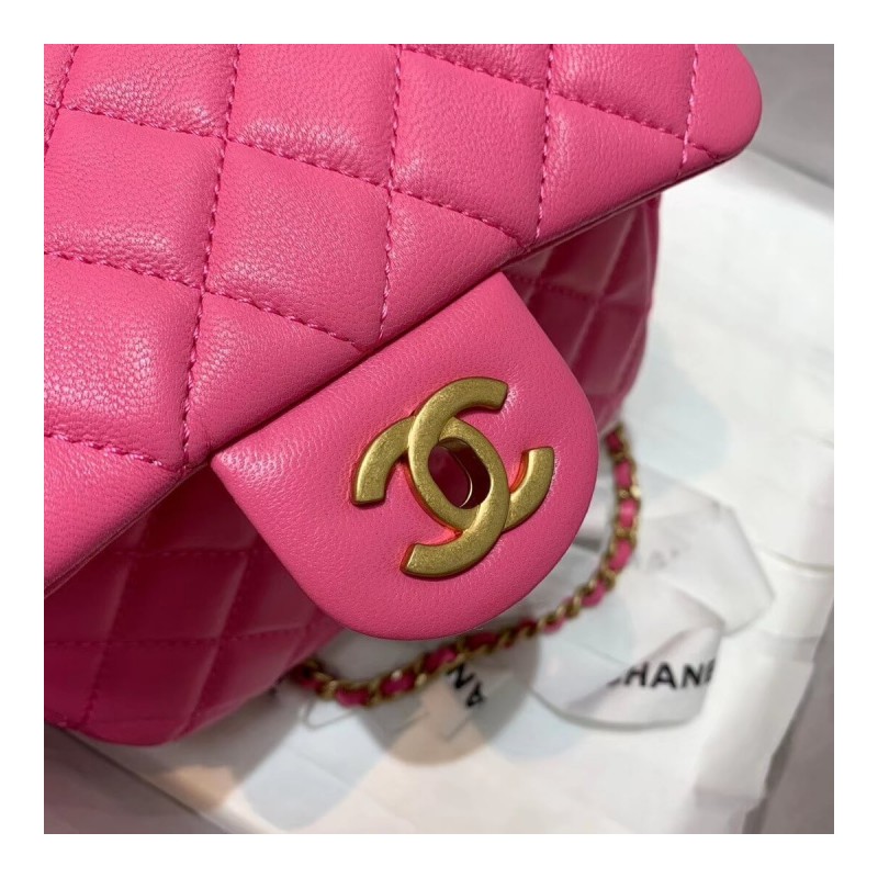 Chanel Lambskin Flap Bag AS1786