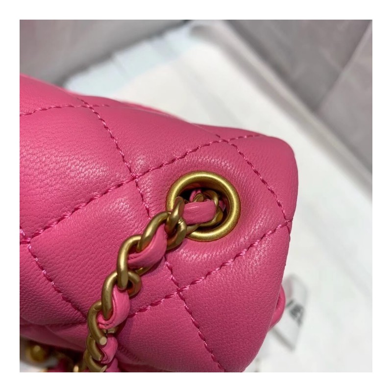 Chanel Lambskin Flap Bag AS1786