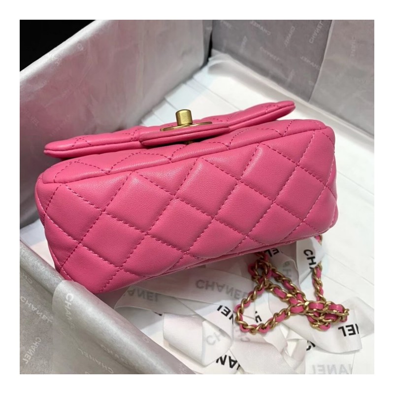 Chanel Lambskin Flap Bag AS1786