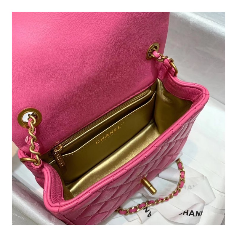 Chanel Lambskin Flap Bag AS1786