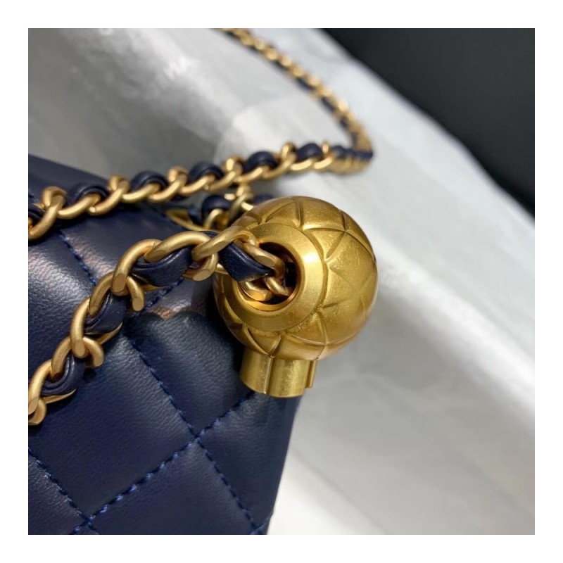 Chanel Lambskin Flap Bag AS1786