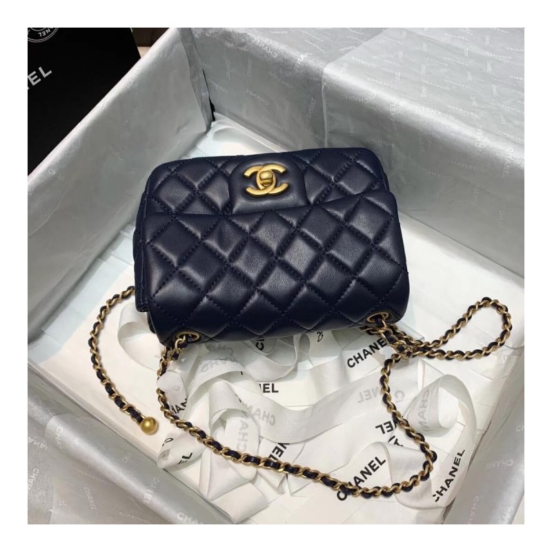 Chanel Lambskin Flap Bag AS1786