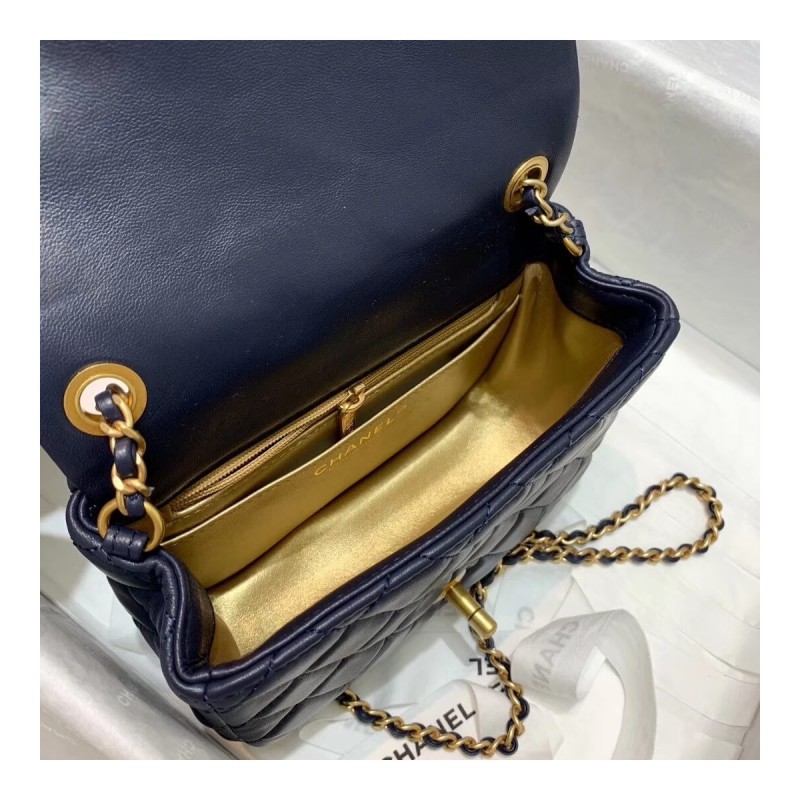 Chanel Lambskin Flap Bag AS1786