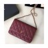 Chanel Caviar Quilted Wallet On Chain Woc A33814