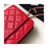Chanel Caviar Quilted Wallet On Chain Woc A33814