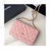 Chanel Caviar Quilted Wallet On Chain Woc A33814