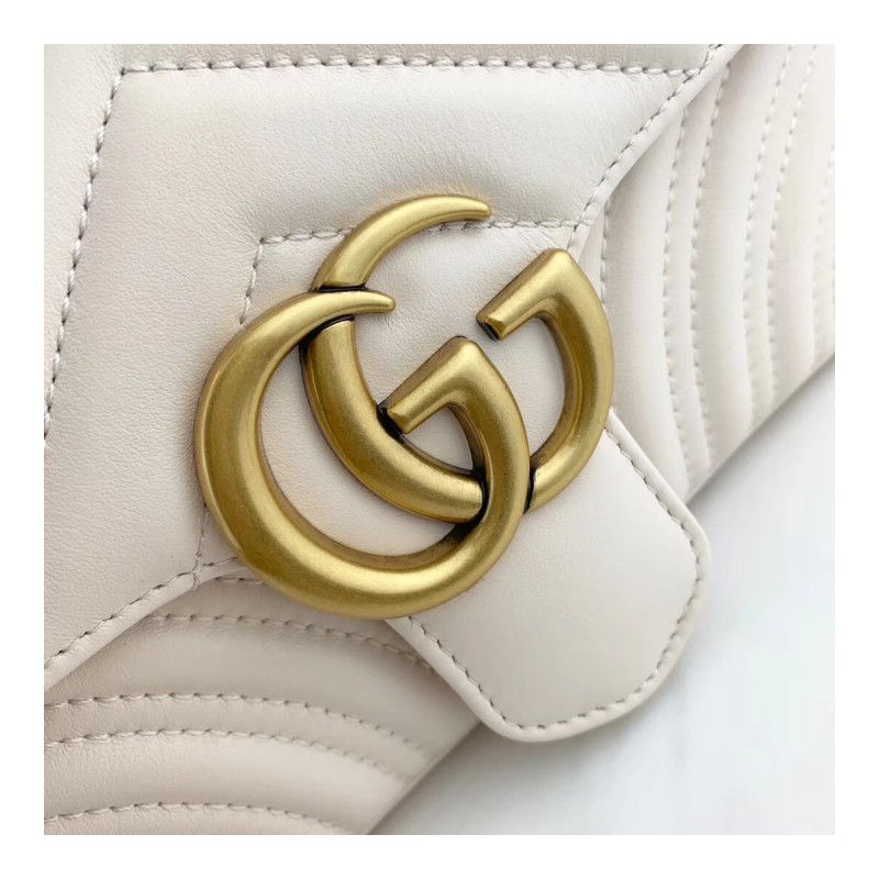 Gucci GG Marmont Matelasse Chevron Leather Mini Bag 446744