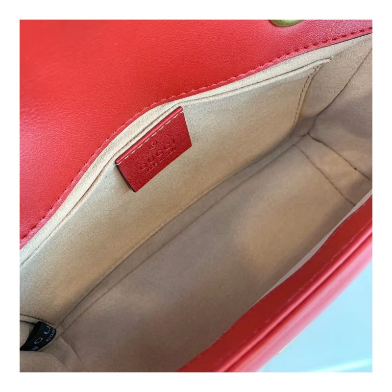 Gucci GG Marmont Matelasse Chevron Leather Mini Bag 446744