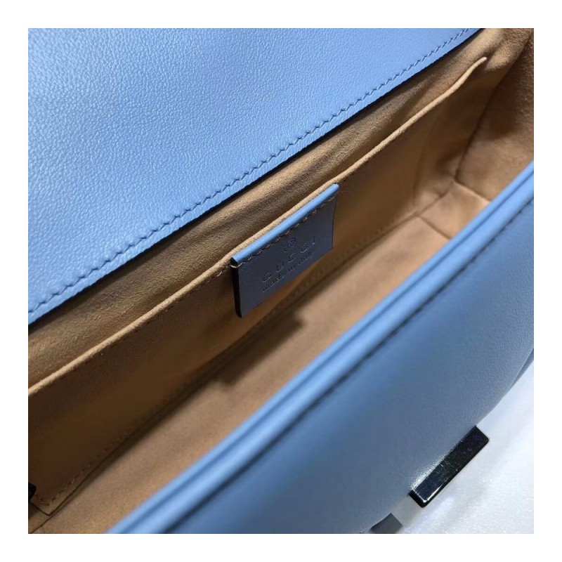 Gucci GG Marmont Matelasse Chevron Leather Mini Bag 446744