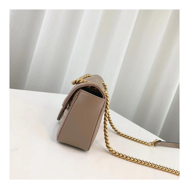 Gucci GG Marmont Matelasse Chevron Leather Mini Bag 446744