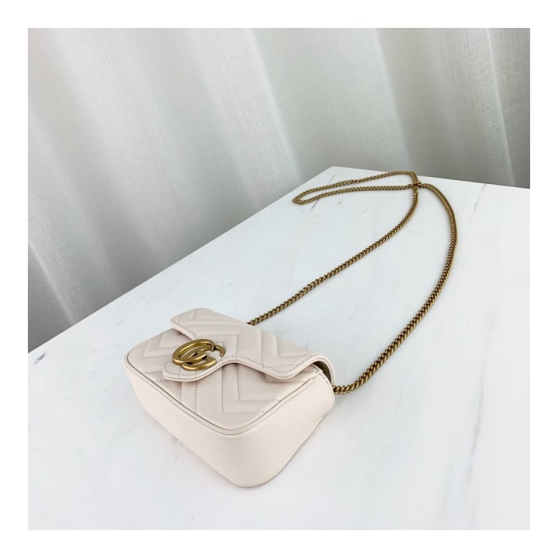 Gucci GG Marmont Matelassé Super Mini Bag 476433