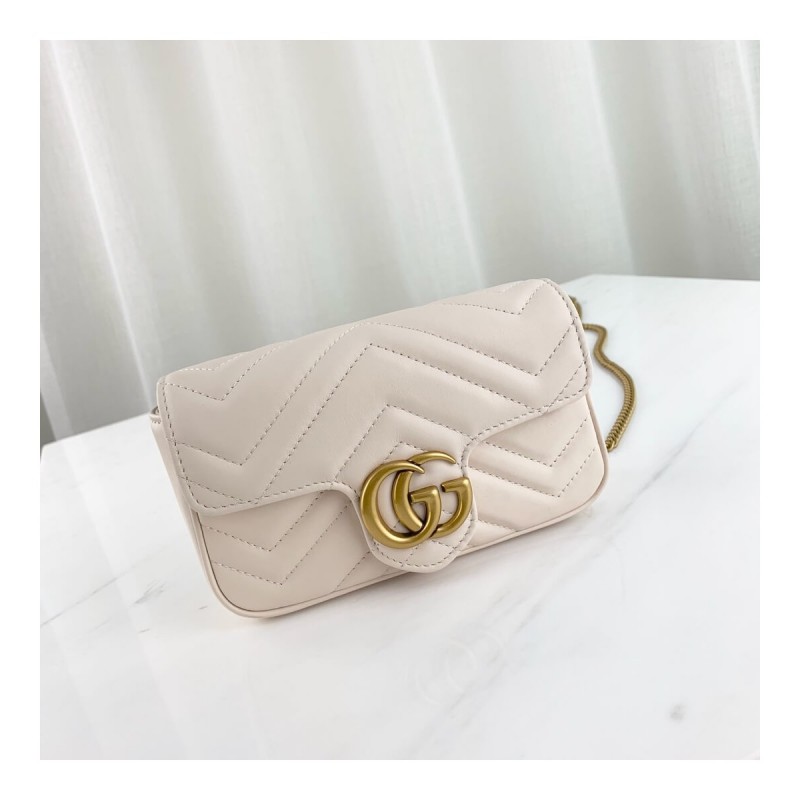 Gucci GG Marmont Matelassé Super Mini Bag 476433