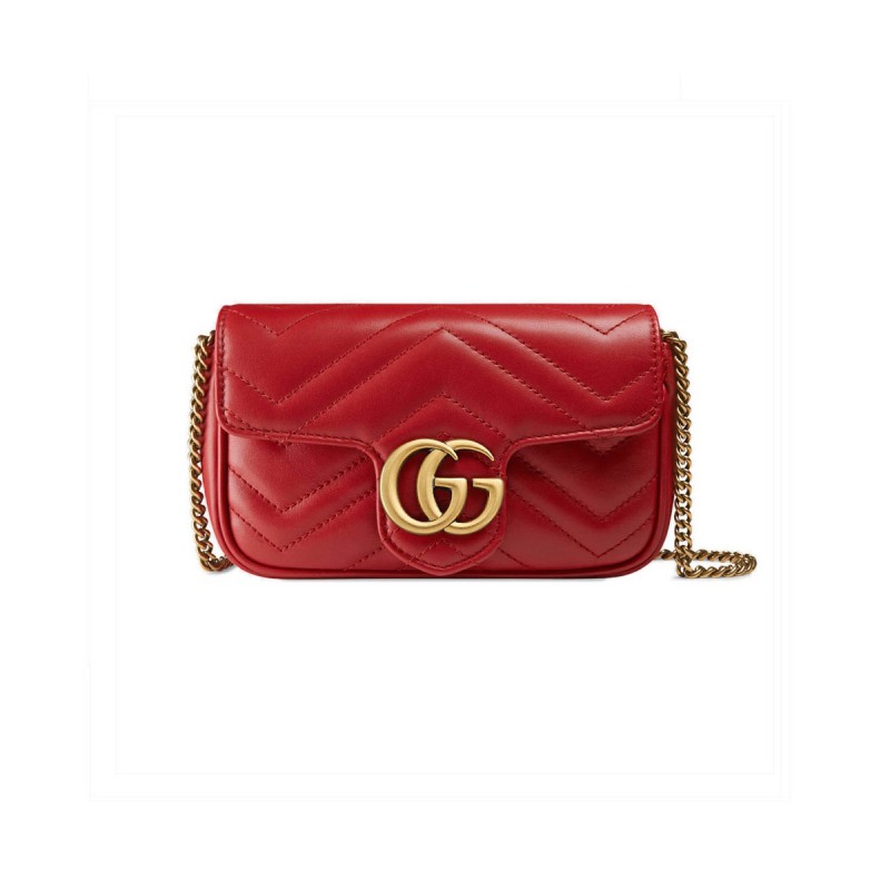 Gucci GG Marmont Matelassé Super Mini Bag 476433