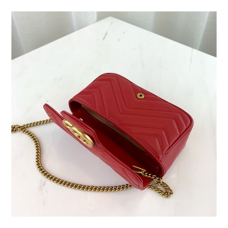 Gucci GG Marmont Matelassé Super Mini Bag 476433