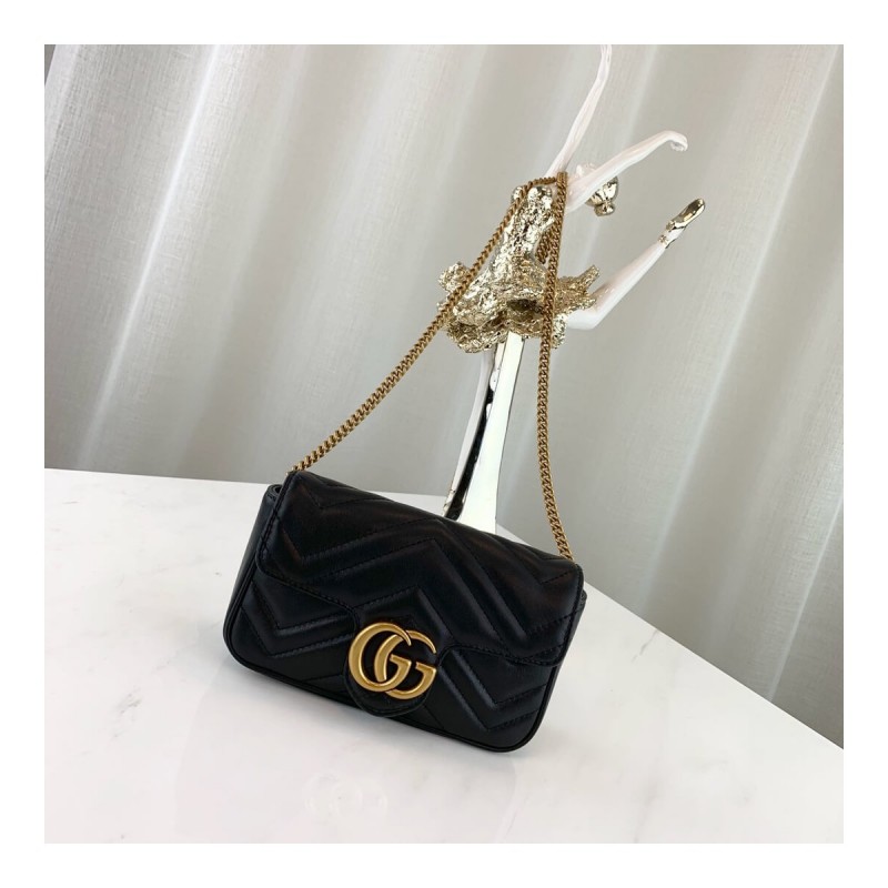 Gucci GG Marmont Matelassé Super Mini Bag 476433