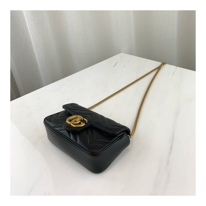 Gucci GG Marmont Matelassé Super Mini Bag 476433