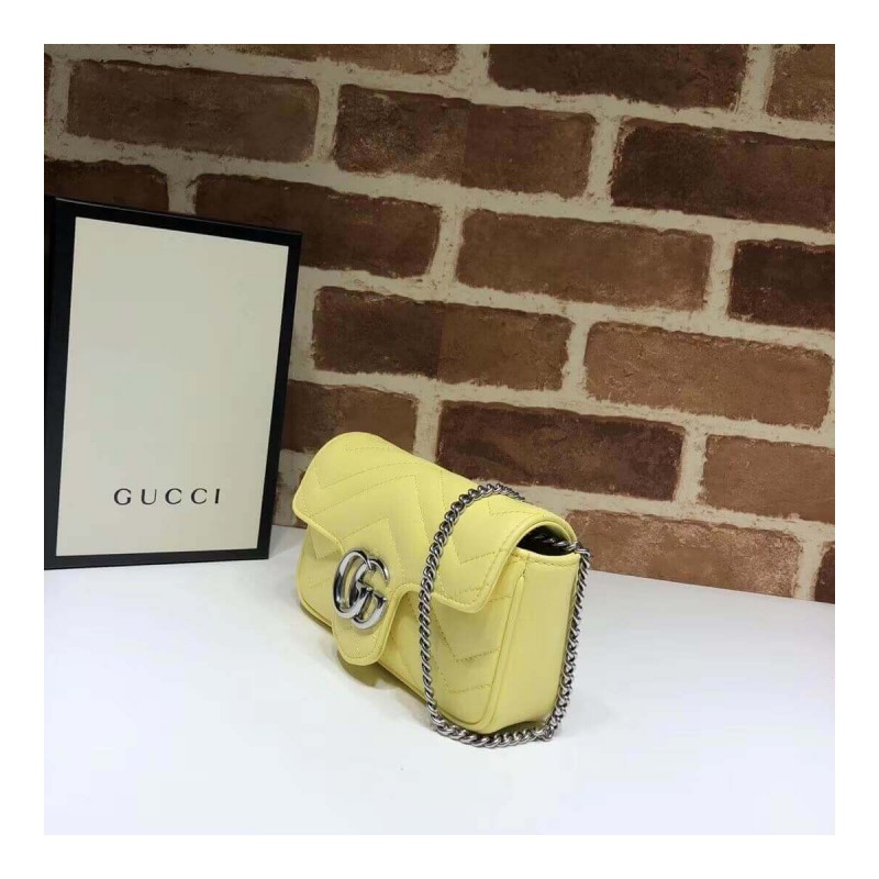 Gucci GG Marmont Matelassé Super Mini Bag 476433