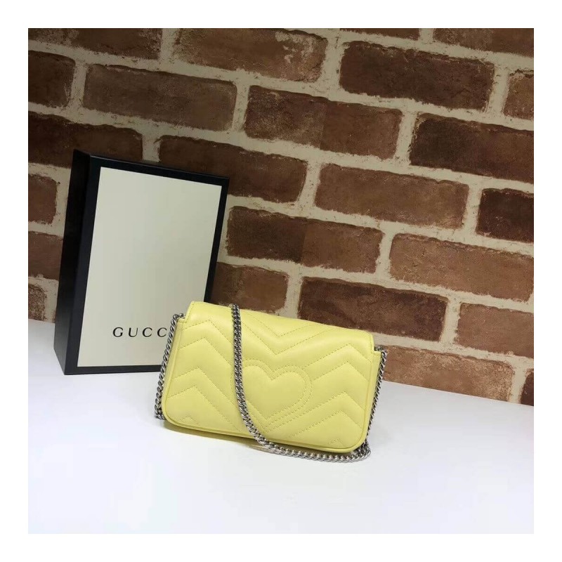 Gucci GG Marmont Matelassé Super Mini Bag 476433