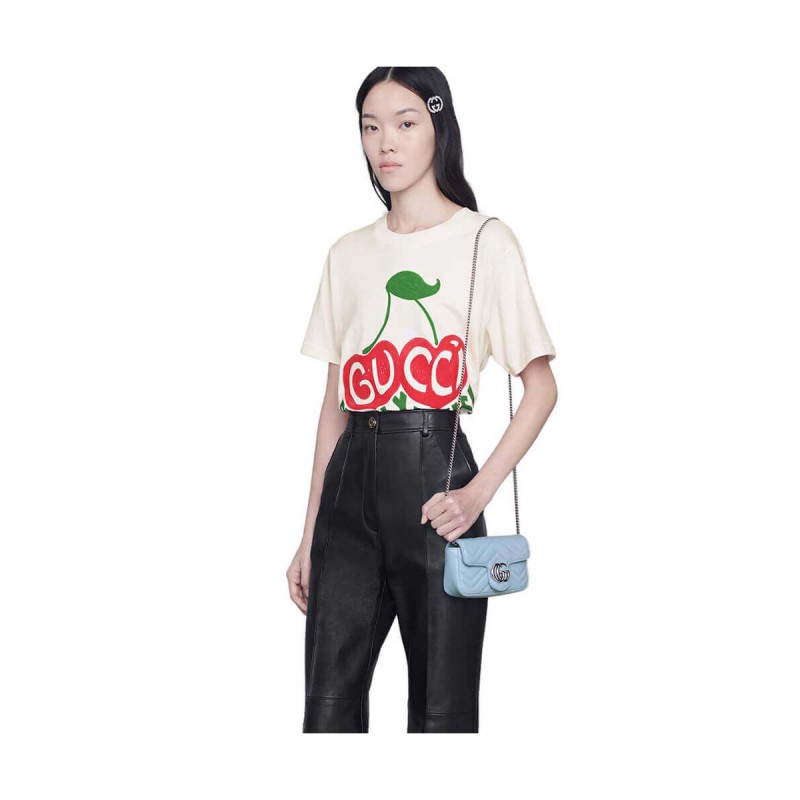 Gucci GG Marmont Matelassé Super Mini Bag 476433