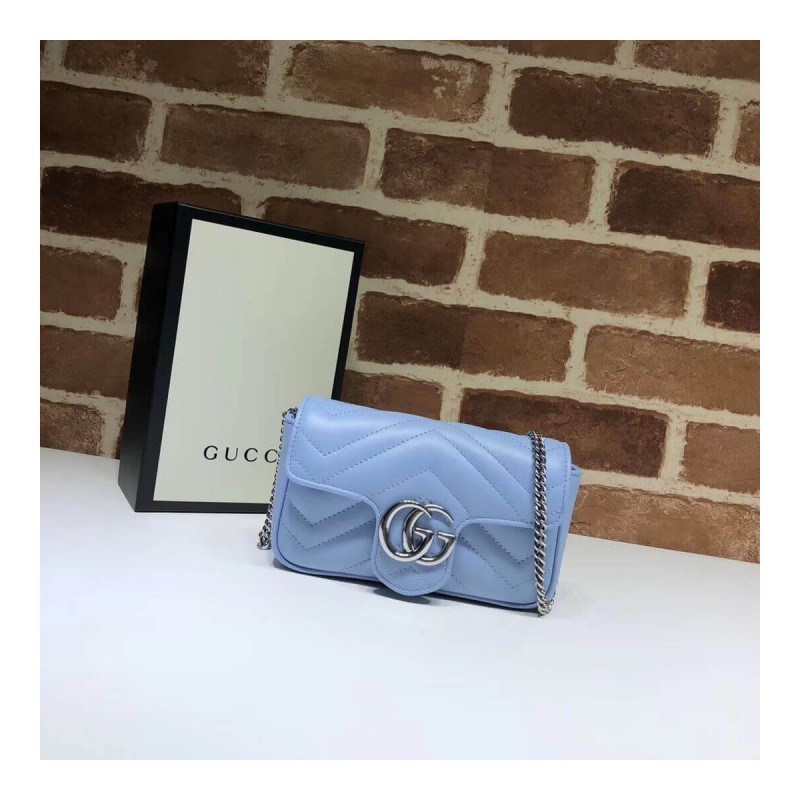 Gucci GG Marmont Matelassé Super Mini Bag 476433