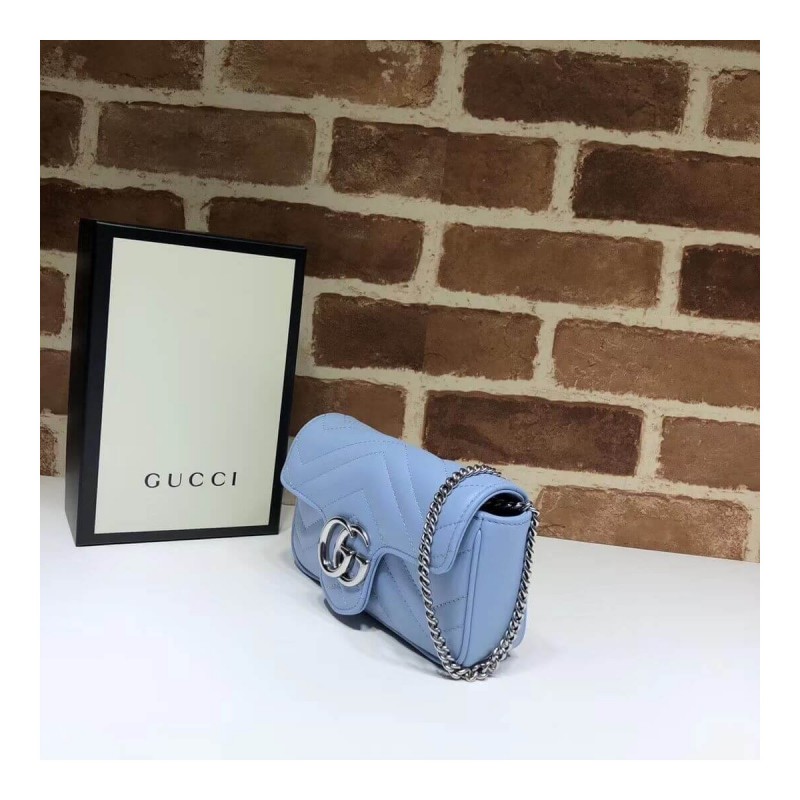 Gucci GG Marmont Matelassé Super Mini Bag 476433