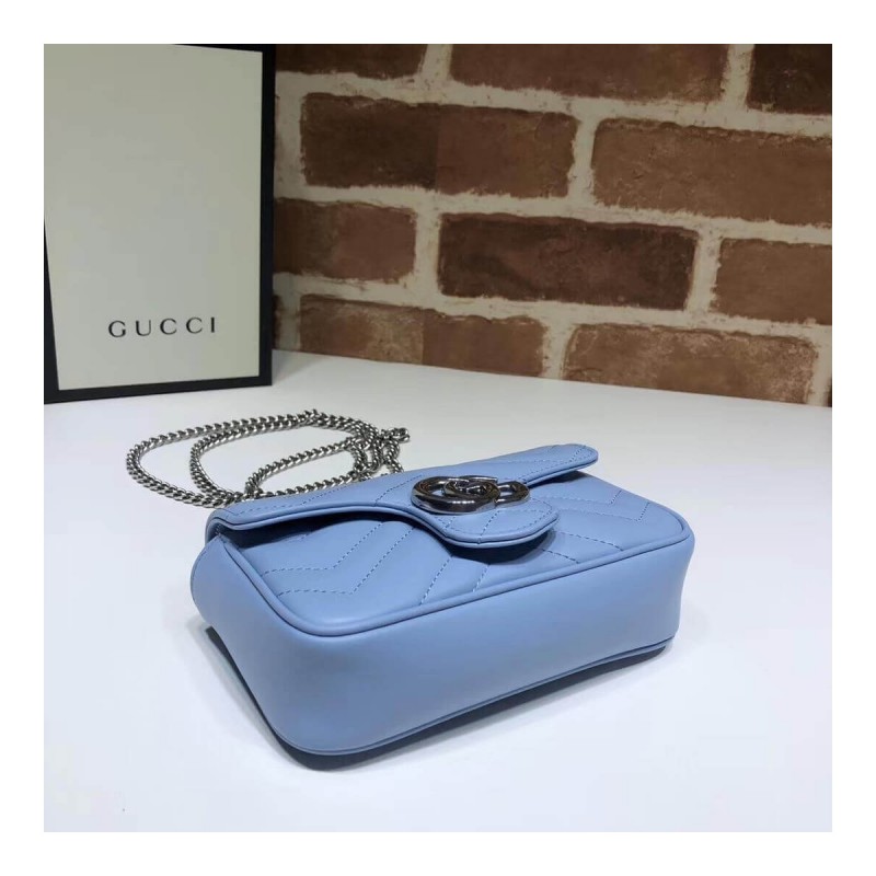 Gucci GG Marmont Matelassé Super Mini Bag 476433