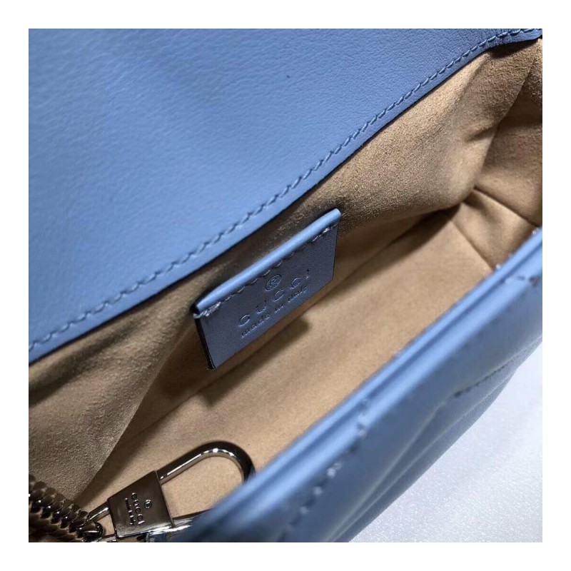 Gucci GG Marmont Matelassé Super Mini Bag 476433