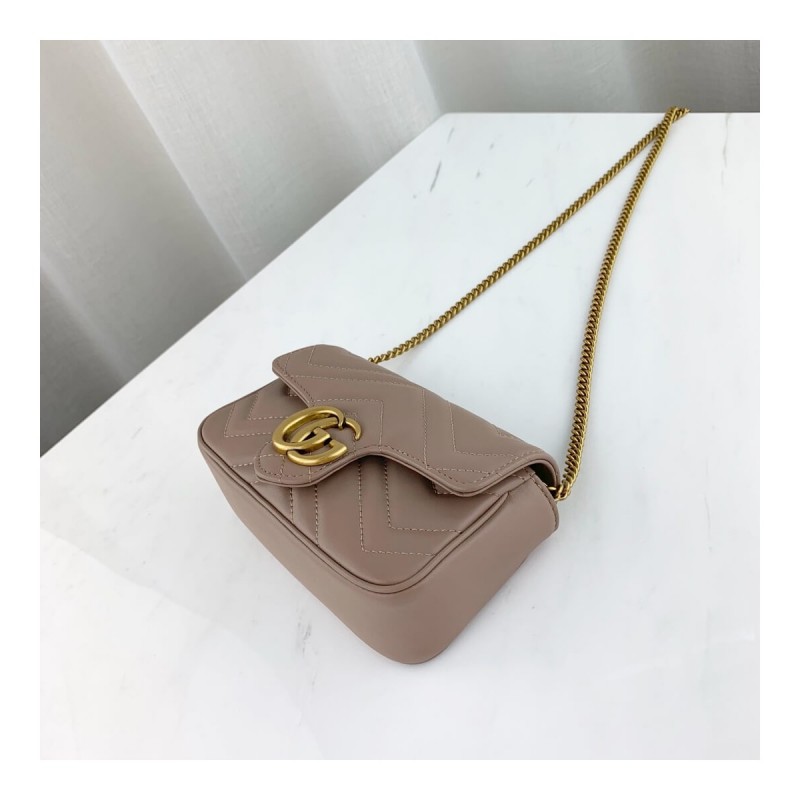 Gucci GG Marmont Matelassé Super Mini Bag 476433