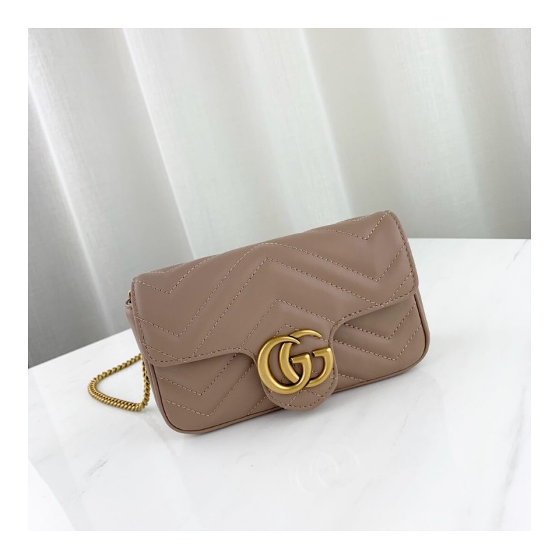 Gucci GG Marmont Matelassé Super Mini Bag 476433